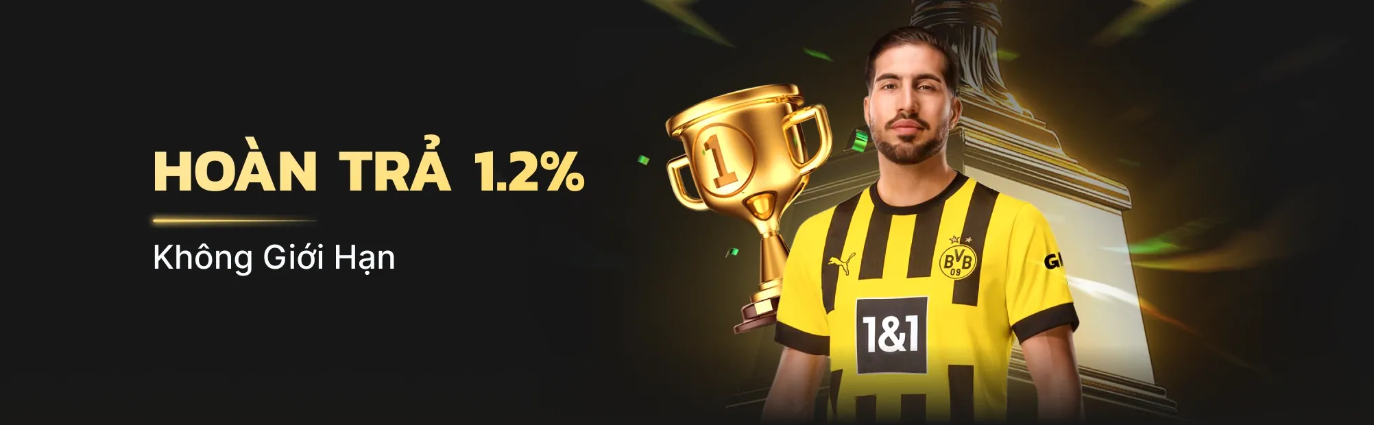Hoàn trả không giới hạn V8Bet