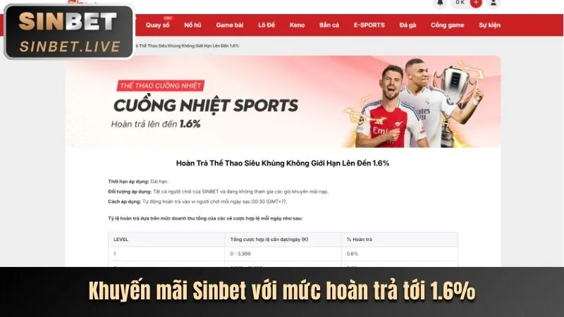 Giao diện người dùng thân thiện của V8Bet